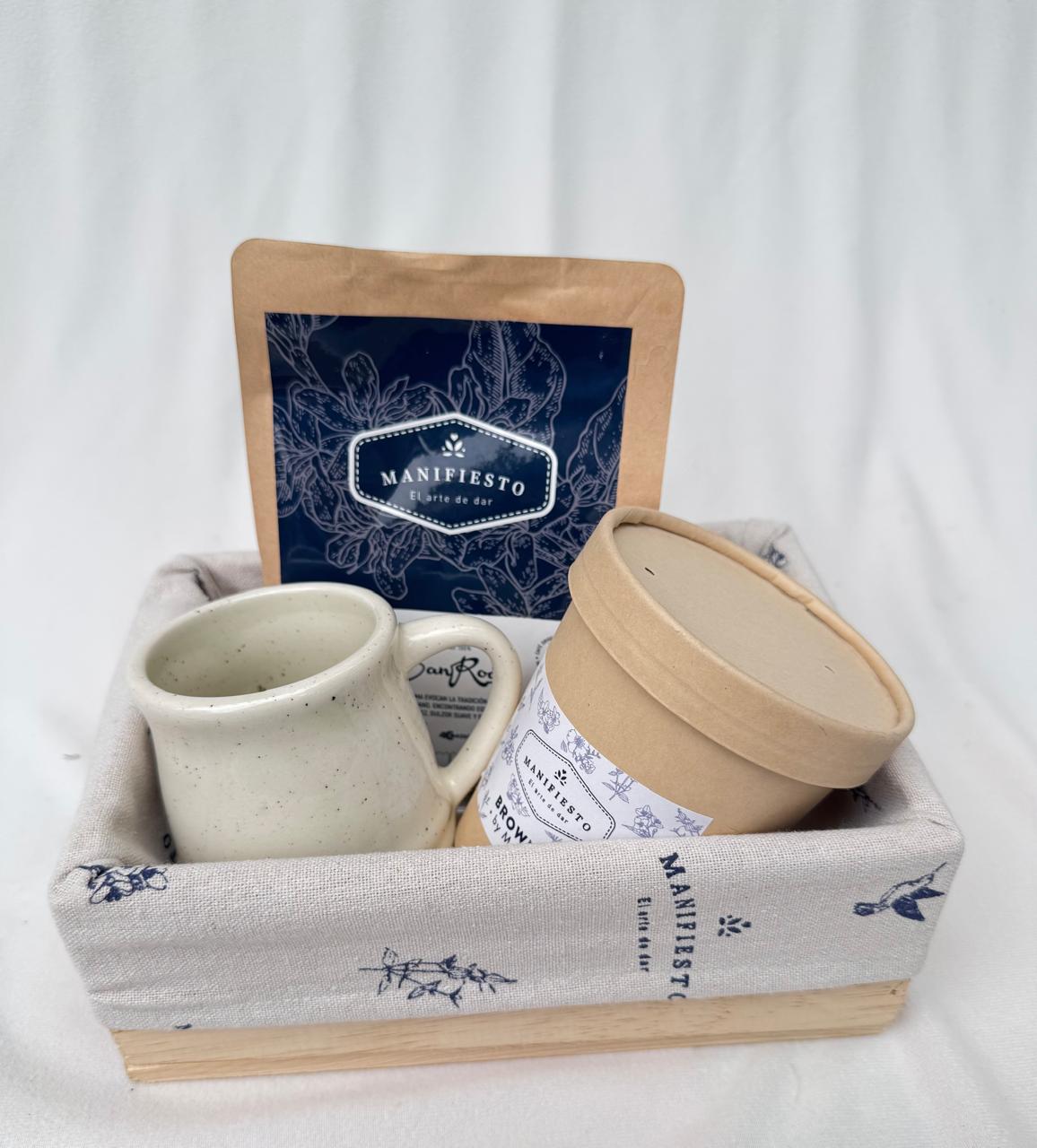 Una tarde rica 2 : Brownies Melcochudos, Café y Mug