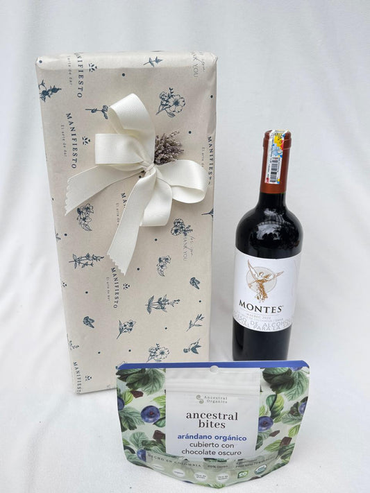 Cajas de Anchetas 3 | vino con chocoarándanos