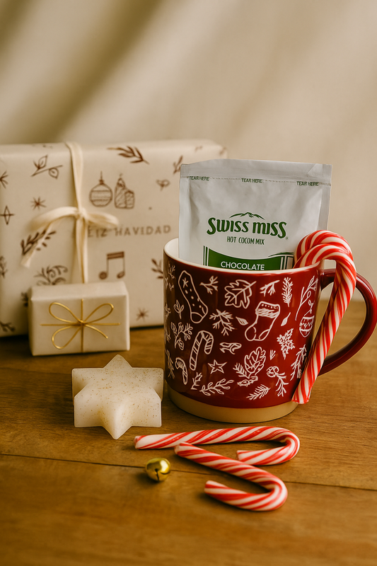 Un chocolate navideño| una sentada deliciosa