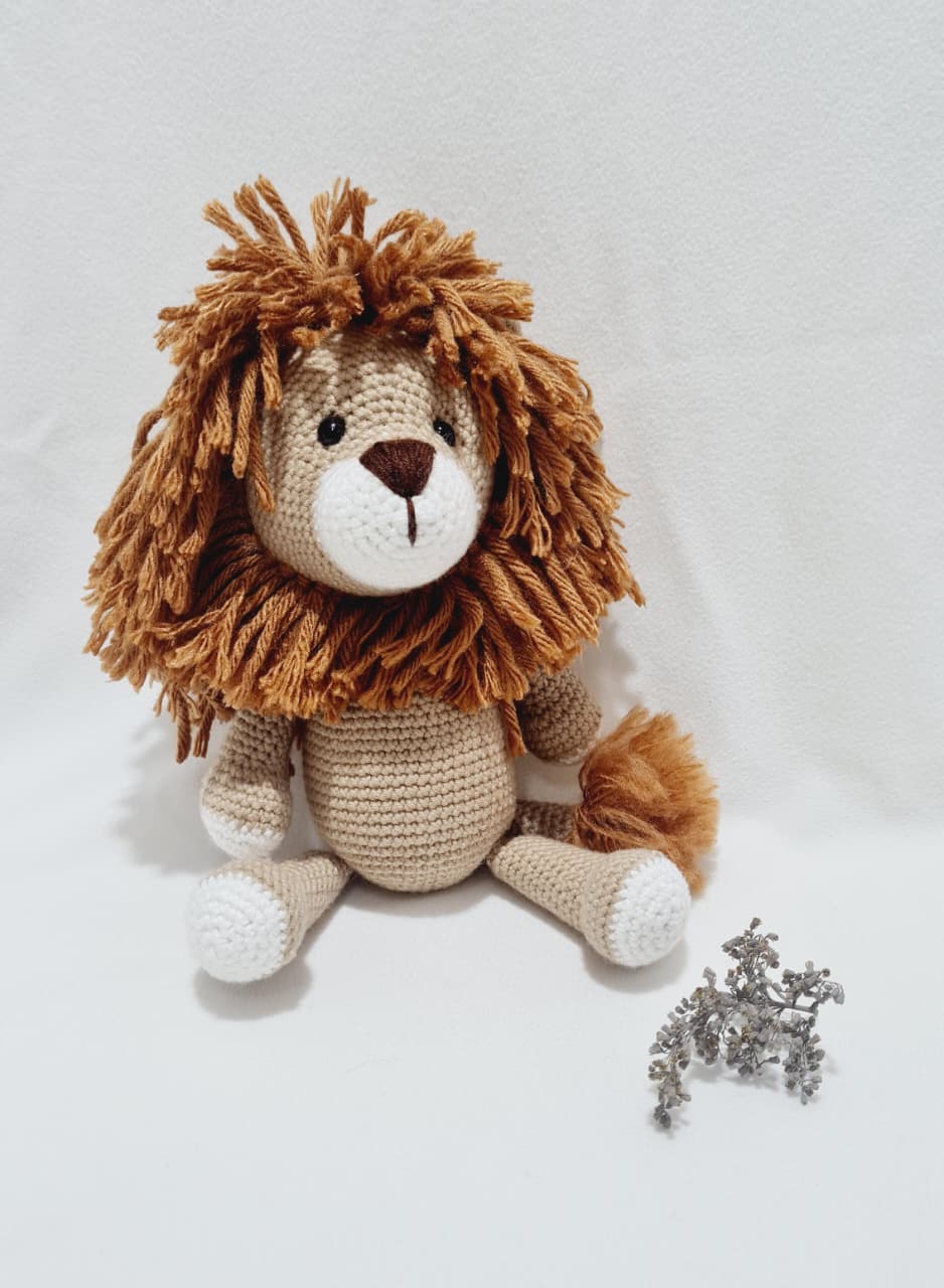 Bienvenido Bebé| Leonardo el leoncito Amigurumi