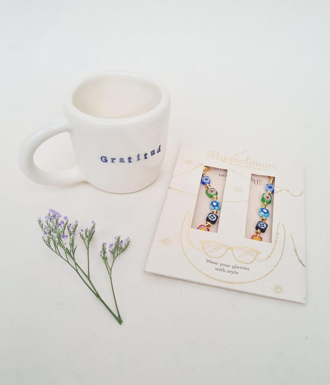 Kits mug "Gratitud" – Cerámica pintada a mano