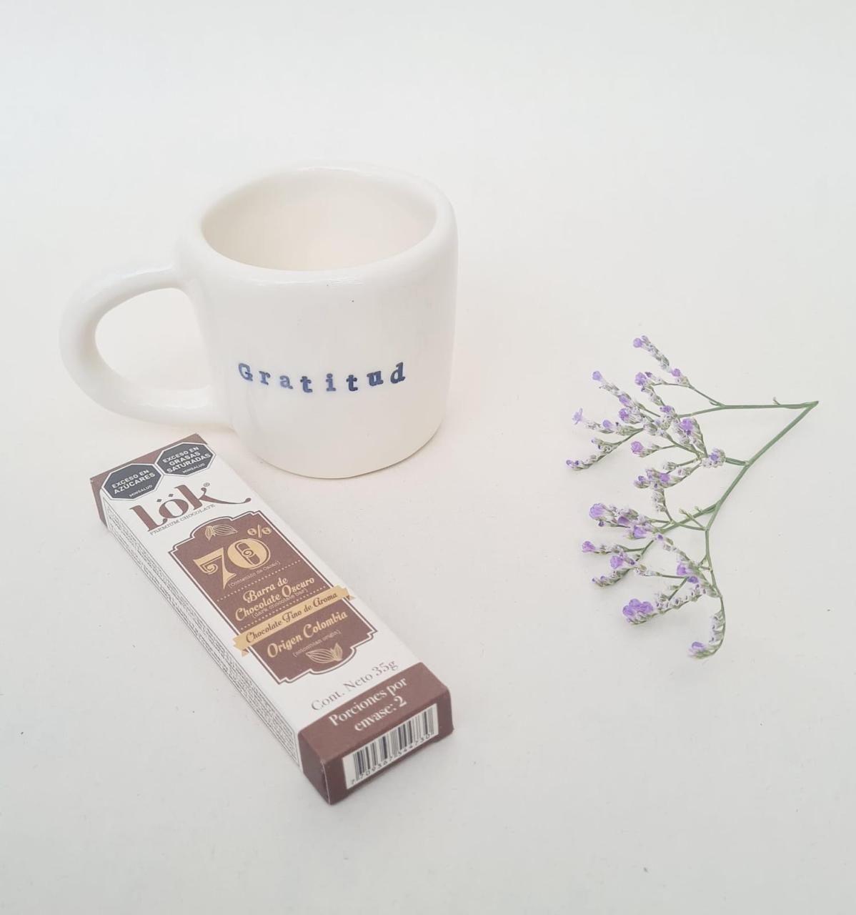 Kits mug "Gratitud" – Cerámica pintada a mano