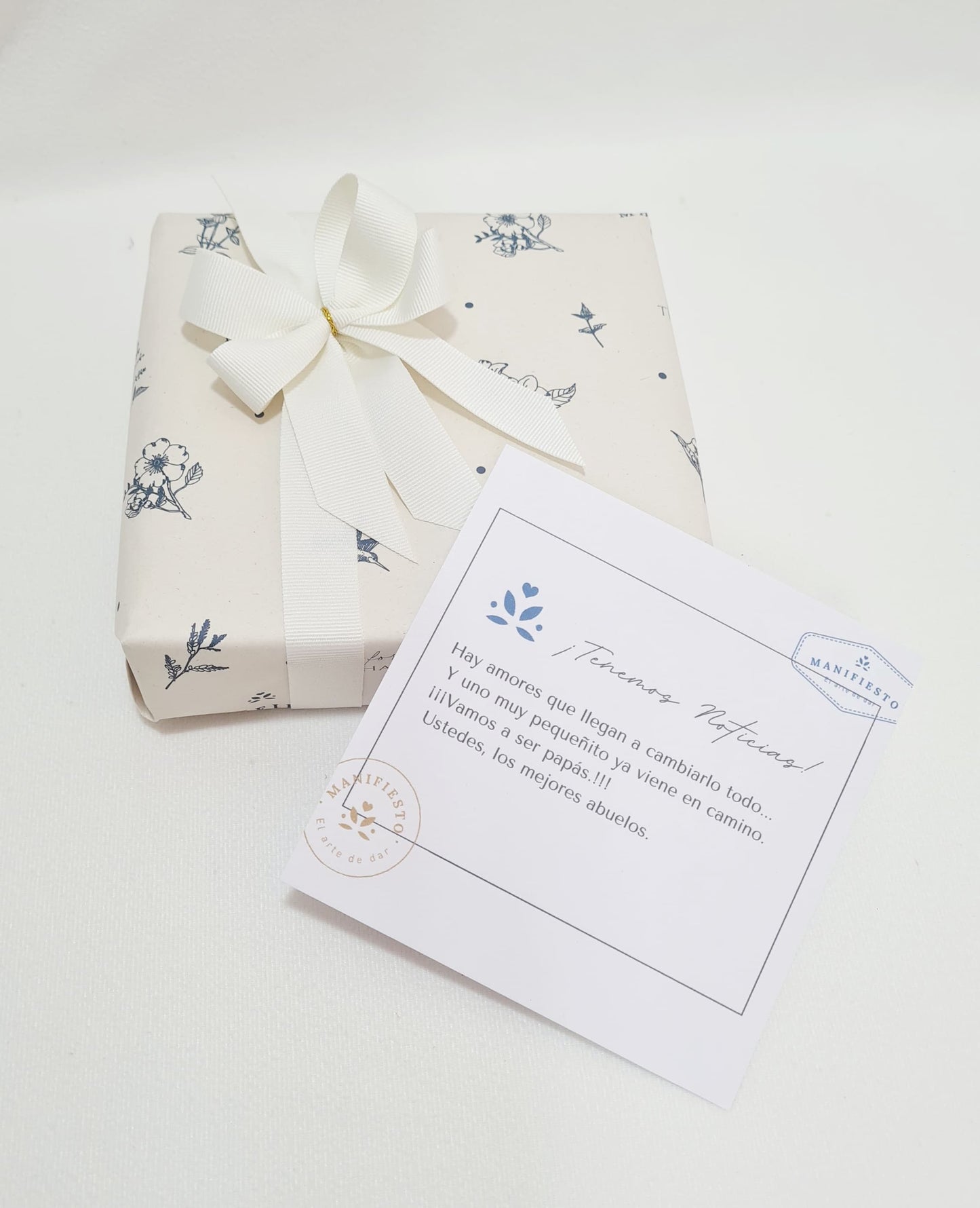 Regalos para contar ¡Tenemos Noticias! Vamos a ser papás