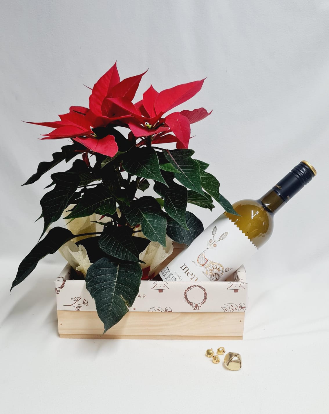 Alegria Navideña- Poinsettia con Vino o Lambrusco