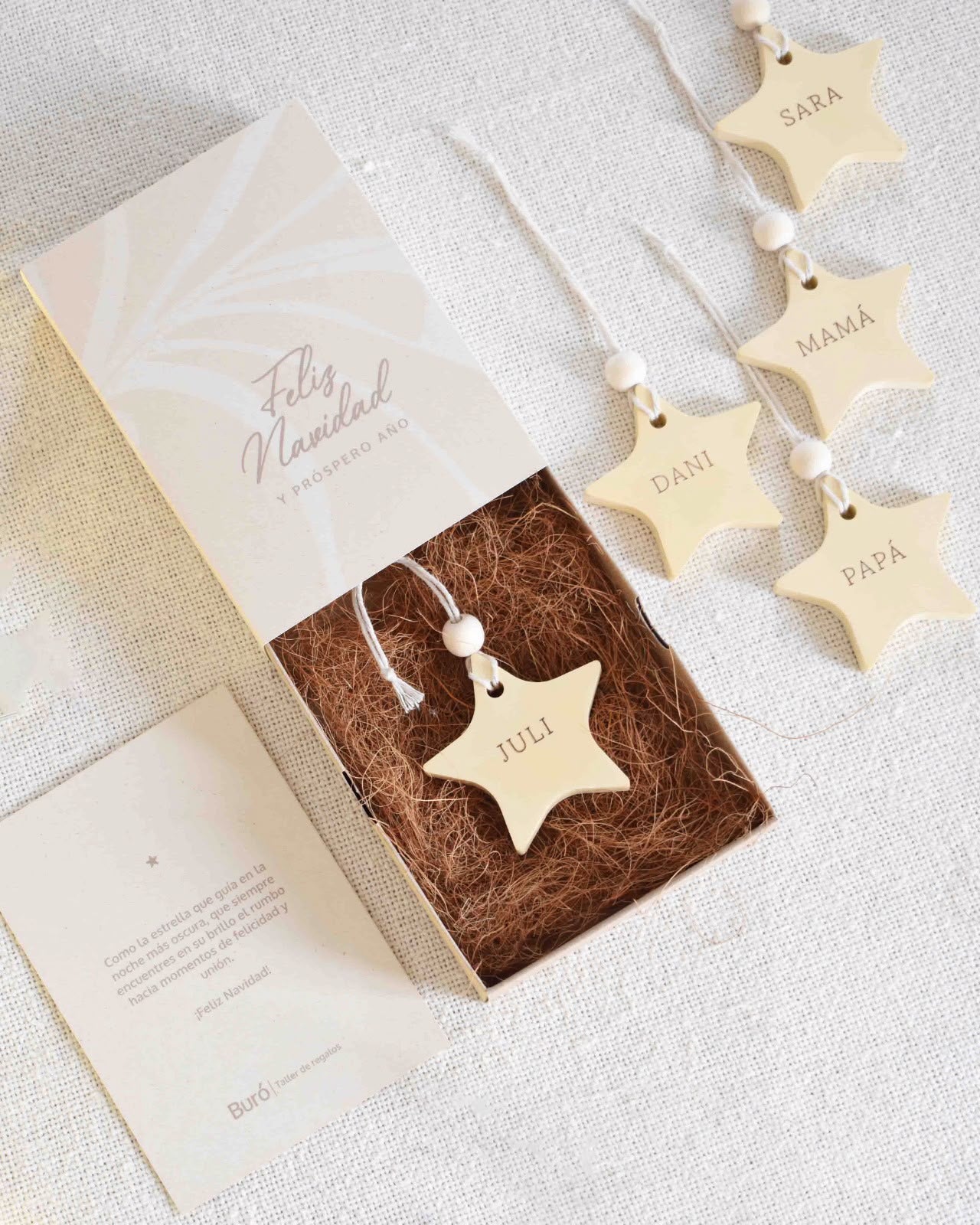 Estrellitas charms para el árbol | Corporativo
