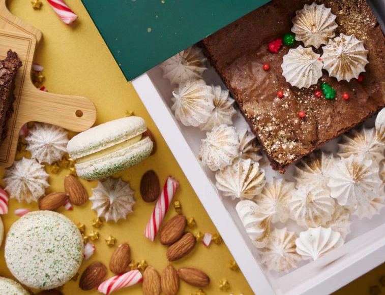 Brownies y merengues