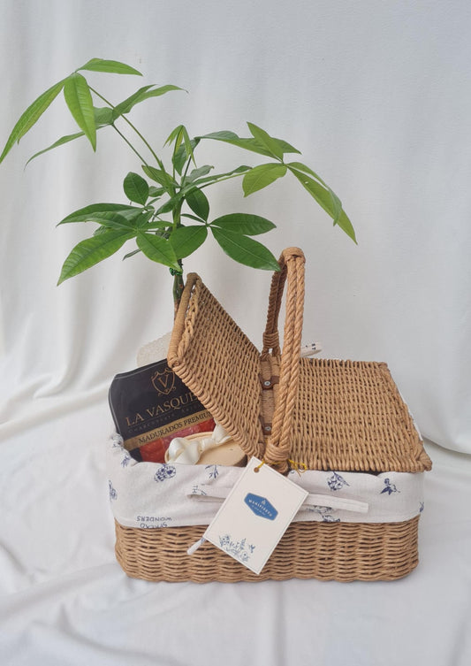 canasta de picnic con pachira