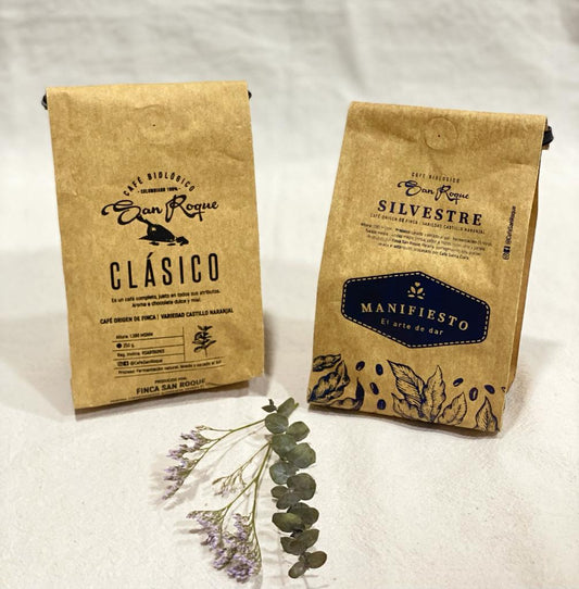 Duo de cafés | Set de Dos Cafés Artesanales – 250 g c/u
