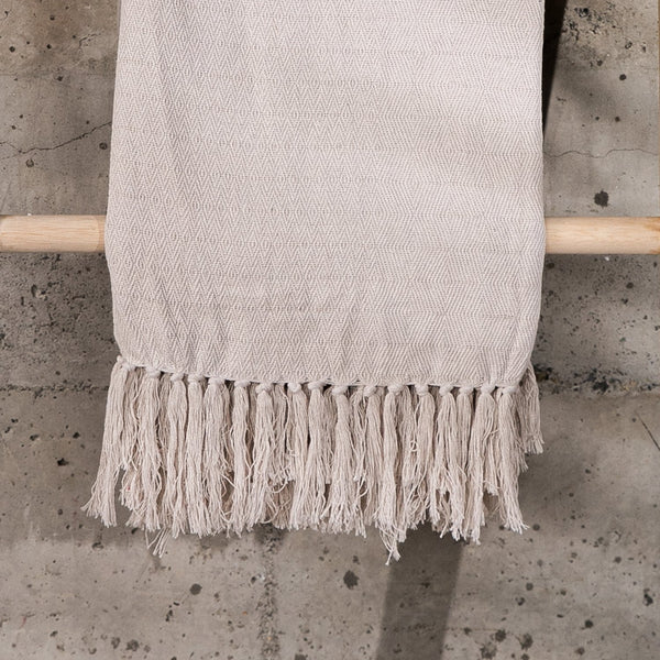 Throw o Manta artesanal |Tejido sostenible