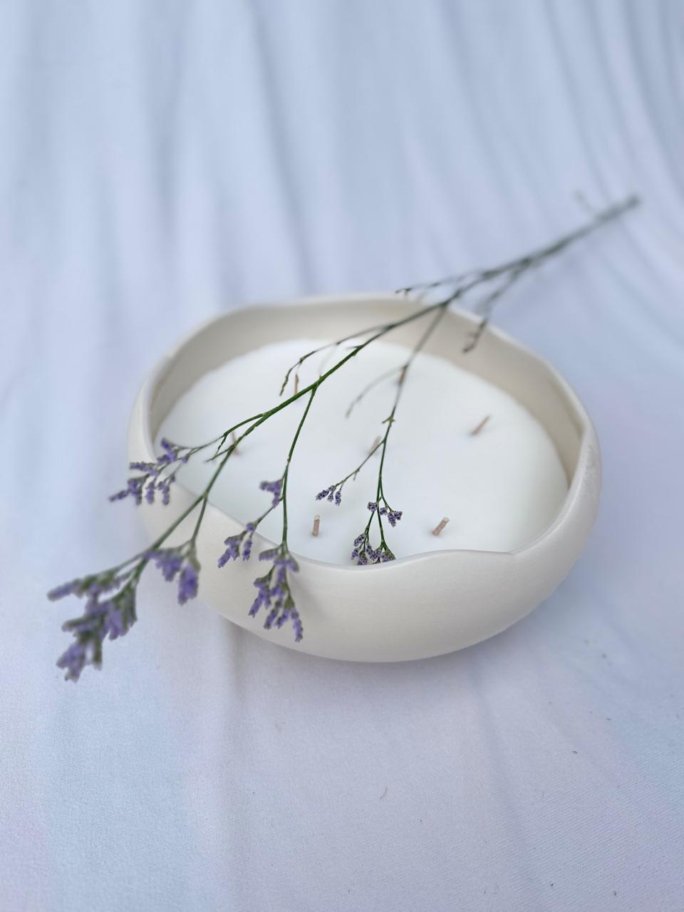 Vela Gigante Artesanal de cerámica