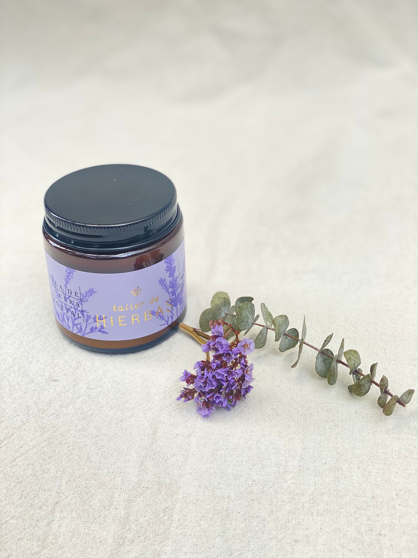 vela vidrio ecológica de paz interior