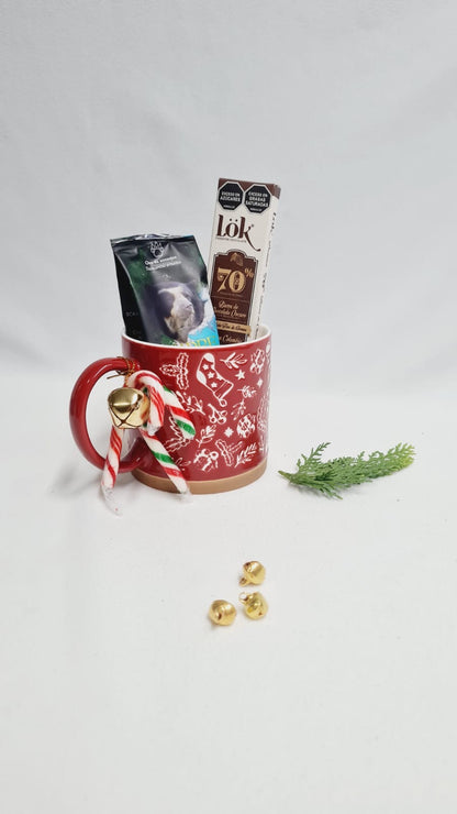 Kit taza de café Navidad