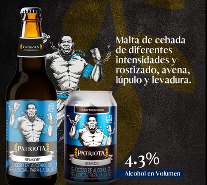 Fourpack La Patriota- La cerveza con más historia