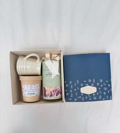 te, mug y brownies