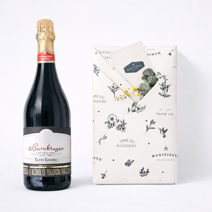 Libro y lambrusco |Placer favorito