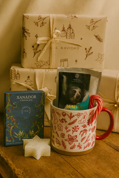 Kit taza de café Navidad