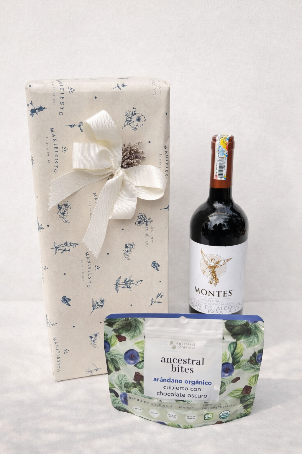 Cajas de Anchetas 3 | vino con chocoarándanos