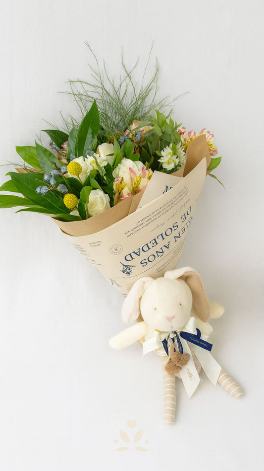 Flores Silvestres para Mamá y Muñeco para Bebé