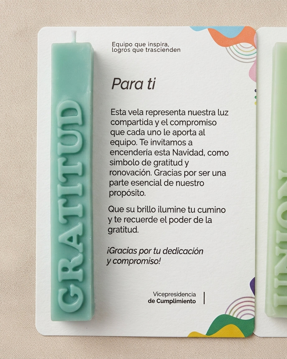 Velita de Gratitud