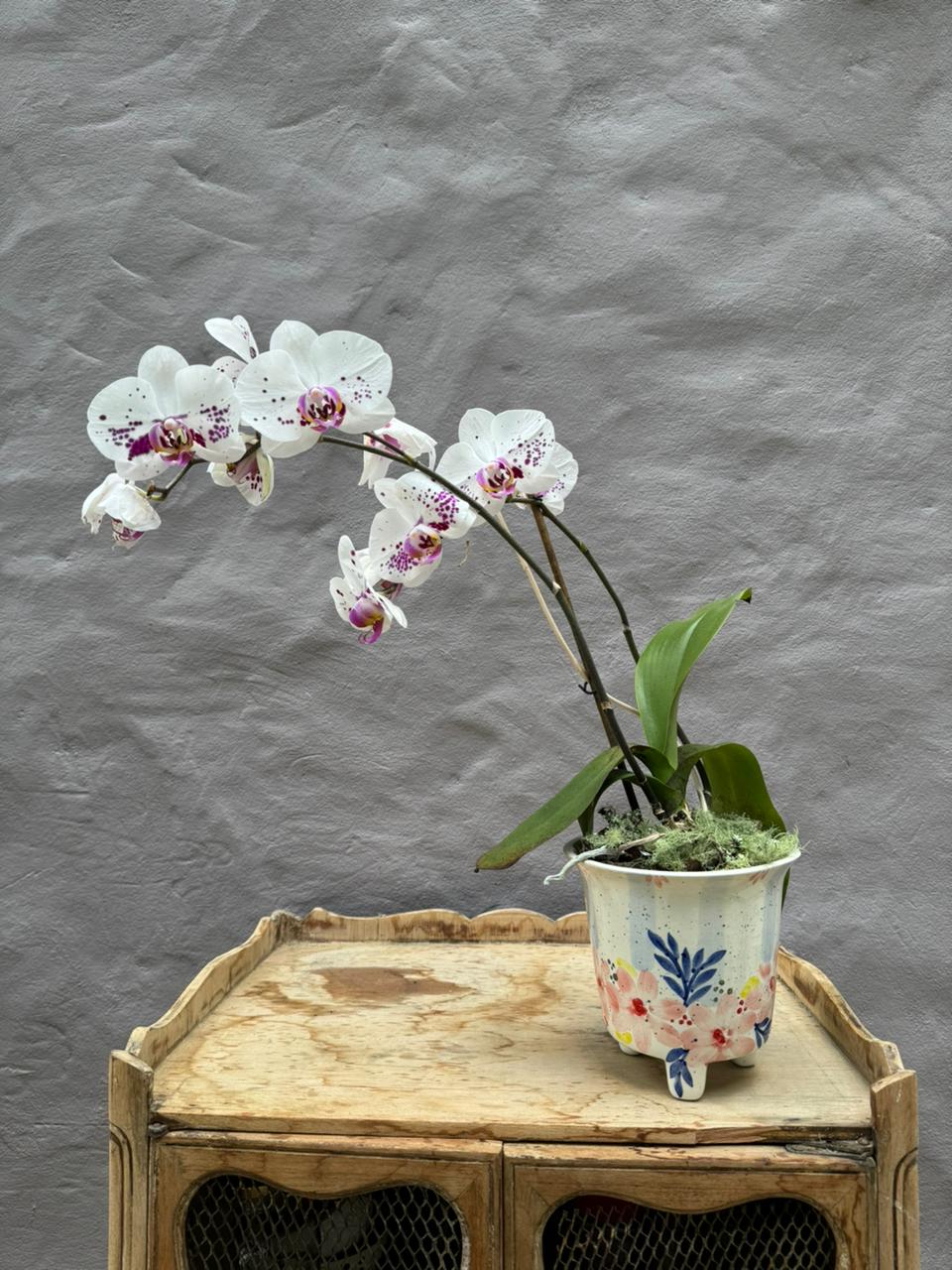 Matera Artesanal flores  + Orquídea | Diseño Local y Solidario