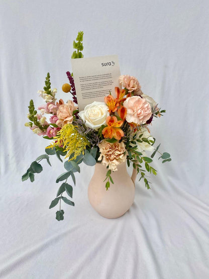 Jarrón con Flores