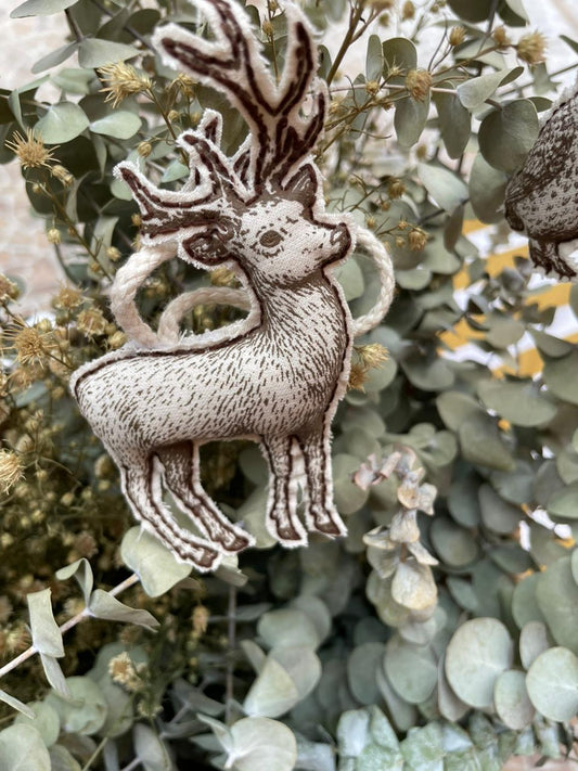 Animalitos artesanales para el árbol