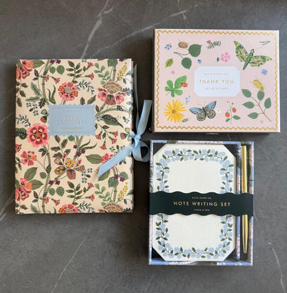 Tarjetas writing set- Alianza Antílope y Patronato