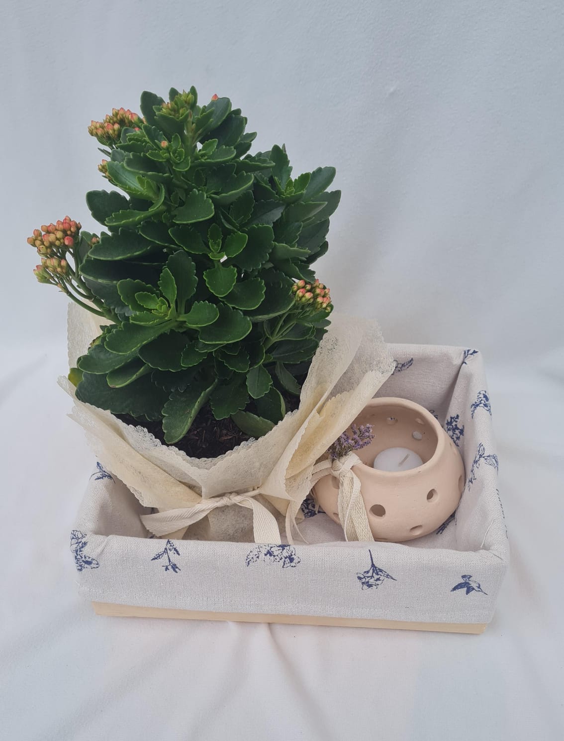 Farolito con florecitas
