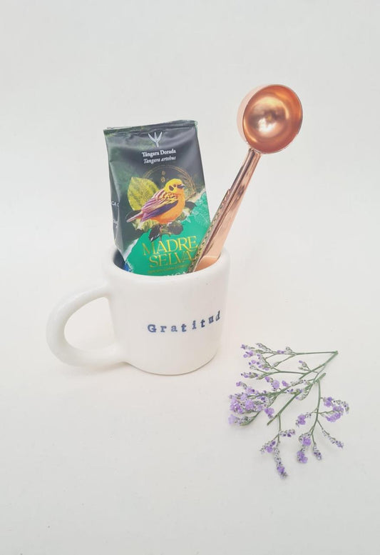 Kits mug "Gratitud" – Cerámica pintada a mano