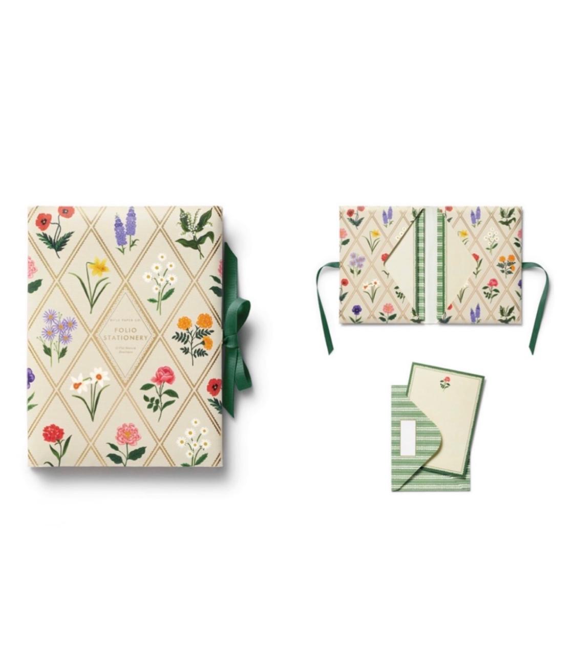 Tarjetas writing set- Alianza Antílope y Patronato