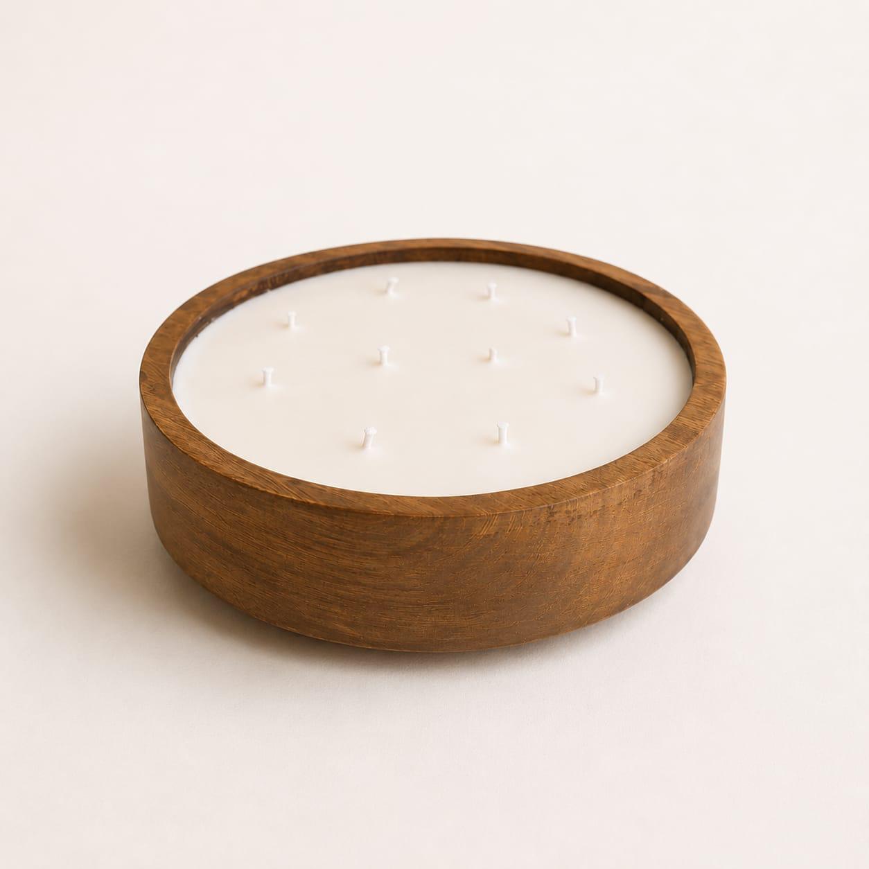 Vela Madera redonda