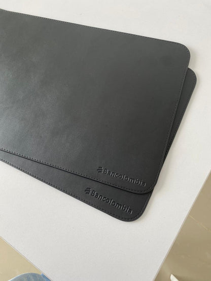 Deskpad de cuero vegano