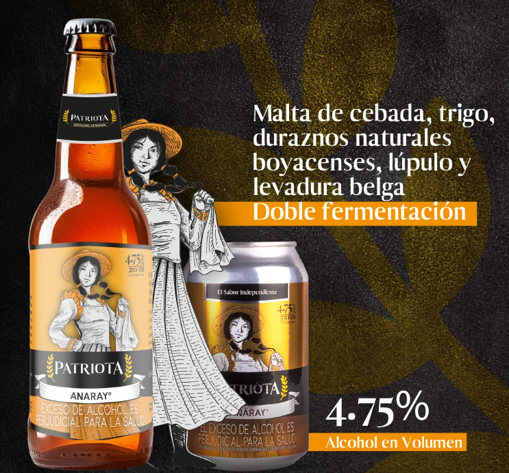 Fourpack La Patriota- La cerveza con más historia