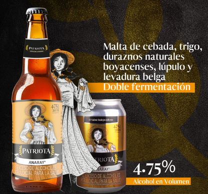 Fourpack La Patriota- La cerveza con más historia
