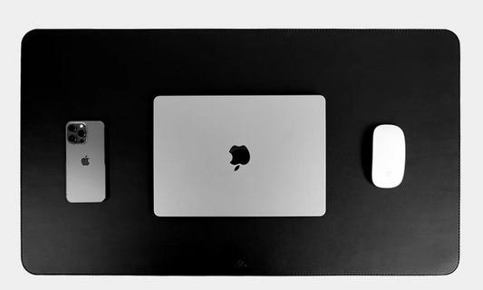 Deskpad de cuero vegano