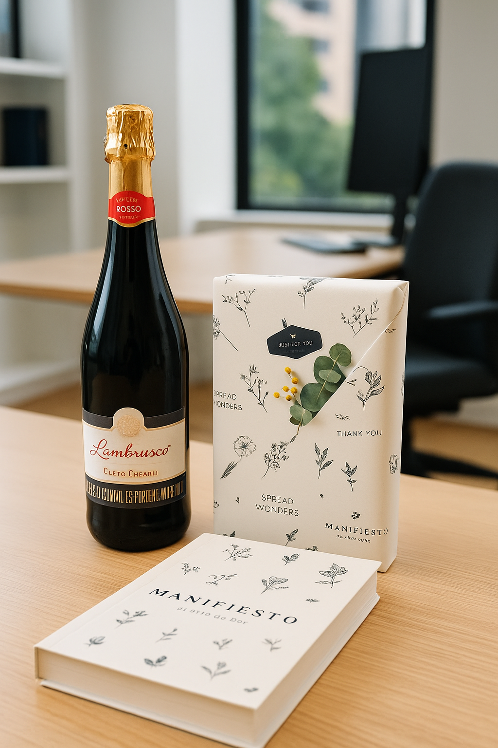 Libro y lambrusco |Placer favorito
