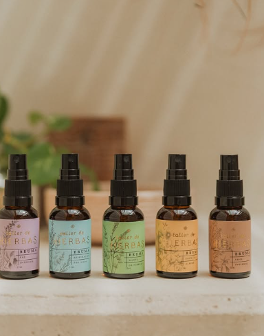 Brumas con aceites esenciales 5 | Spray para linos, cama y ropa 20ml)