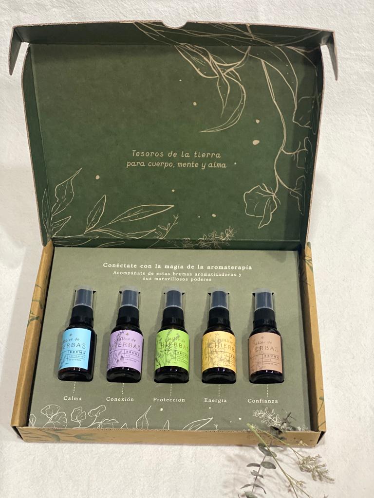 Brumas con aceites esenciales – Spray para linos, cama y ropa (3x20ml)

Los espacios cambian con este set de tres brumas en spray, hachas con aceites esenciales para perfumar linos, cama y ropa.

🌿 Aromaterapia en spray | Relajantes y revitalizantes
🛏️ Uso | Ideales para linos, almohadas, ropa y ambientes.
📦 Set de 3 envases de 20 ml | Práctico y fácil de llevar a cualquier lugar.

Una forma sencilla de añadir bienestar a tu rutina. Envíos a toda Colombia.