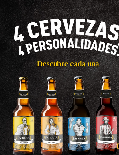 Fourpack La Patriota- La cerveza con más historia